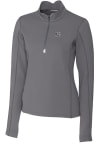 Main image for Cutter and Buck Jackson State Tigers Womens Grey Traverse 1/4 Zip Pullover