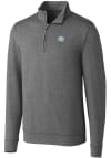 Main image for Cutter and Buck Southern University Jaguars Mens Charcoal Shoreline Heathered Long Sleeve 1/4 Zi..