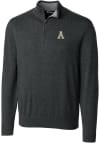 Main image for Cutter and Buck Appalachian State Mountaineers Mens Charcoal Lakemont Long Sleeve Qtr Zip Pullov..