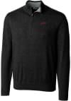 Main image for Cutter and Buck Eastern Kentucky Colonels Mens Black Lakemont Long Sleeve 1/4 Zip Pullover