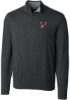 Main image for Cutter and Buck Eastern Washington Eagles Mens Charcoal Lakemont Long Sleeve Qtr Zip Pullover