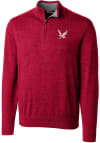 Main image for Cutter and Buck Eastern Washington Eagles Mens Red Lakemont Long Sleeve 1/4 Zip Pullover