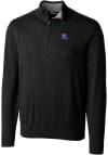 Main image for Cutter and Buck Louisiana Tech Bulldogs Mens Black Lakemont Long Sleeve 1/4 Zip Pullover