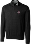Main image for Cutter and Buck Ohio State Buckeyes Mens Black Lakemont Long Sleeve 1/4 Zip Pullover