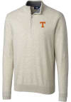 Main image for Cutter and Buck Tennessee Volunteers Mens Oatmeal Lakemont Long Sleeve 1/4 Zip Pullover