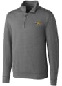Wichita State Shockers Cutter and Buck Shoreline 1/4 Zip Pullover - Charcoal