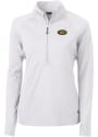 Grambling State Tigers Womens Cutter and Buck Adapt Eco Pullover - White