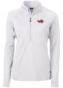 Illinois State Redbirds Womens Cutter and Buck Adapt Eco Pullover - White