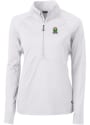 Marshall Thundering Herd Womens Cutter and Buck Adapt Eco Pullover - White