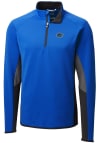 Main image for Cutter and Buck Florida Gators Mens Blue Traverse Colorblock Long Sleeve 1/4 Zip Pullover