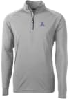 Main image for Cutter and Buck Arizona Wildcats Mens Grey Adapt Eco Knit Long Sleeve 1/4 Zip Pullover