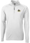 Main image for Mens Drexel Dragons White Cutter and Buck Adapt Eco Knit Qtr Zip Pullover