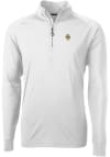 Main image for Cutter and Buck Idaho Vandals Mens White Adapt Eco Knit Long Sleeve 1/4 Zip Pullover