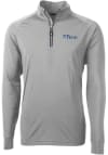 Main image for Cutter and Buck Pennsylvania Quakers Mens Grey Adapt Eco Knit Long Sleeve 1/4 Zip Pullover