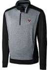 Main image for Cutter and Buck Boston College Eagles Mens Black Replay Long Sleeve 1/4 Zip Pullover