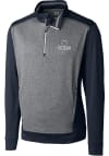 Main image for Cutter and Buck Butler Bulldogs Mens Navy Blue Replay Long Sleeve 1/4 Zip Pullover