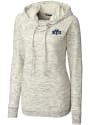 BYU Cougars Womens Cutter and Buck Tie Breaker Hooded Sweatshirt - White