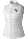 UCF Knights Womens Cutter and Buck Post Alley Vest - White