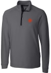 Main image for Cutter and Buck Clemson Tigers Mens Grey Jackson Long Sleeve 1/4 Zip Pullover