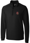 Main image for Cutter and Buck Cornell Big Red Mens Black Jackson Long Sleeve 1/4 Zip Pullover