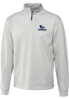 Main image for Cutter and Buck Creighton Bluejays Mens White Edge Long Sleeve 1/4 Zip Pullover