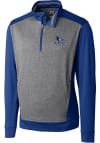 Main image for Cutter and Buck Creighton Bluejays Mens Blue Replay Long Sleeve 1/4 Zip Pullover