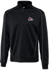 Main image for Cutter and Buck Fresno State Bulldogs Mens Black Edge Long Sleeve 1/4 Zip Pullover