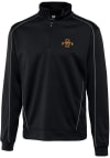 Main image for Cutter and Buck Iowa State Cyclones Mens Black Edge Long Sleeve 1/4 Zip Pullover