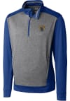Main image for Cutter and Buck Kentucky Wildcats Mens Blue Replay Long Sleeve 1/4 Zip Pullover