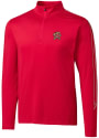 Maryland Terrapins Cutter and Buck Pennant Sport 1/4 Zip Pullover - Red
