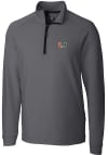 Main image for Cutter and Buck Miami Hurricanes Mens Grey Jackson Long Sleeve 1/4 Zip Pullover