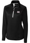 Main image for Cutter and Buck Mississippi State Bulldogs Womens Black Jackson 1/4 Zip Pullover