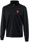 Main image for Cutter and Buck NC State Wolfpack Mens Black Edge Long Sleeve 1/4 Zip Pullover