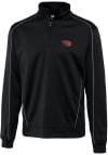 Main image for Cutter and Buck Oregon State Beavers Mens Black Edge Long Sleeve 1/4 Zip Pullover