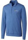 Main image for Cutter and Buck Pennsylvania Quakers Mens Blue Shoreline Long Sleeve 1/4 Zip Pullover