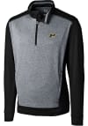 Main image for Cutter and Buck Purdue Boilermakers Mens Black Replay Long Sleeve 1/4 Zip Pullover
