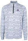 Main image for Cutter and Buck Northwestern Wildcats Mens Charcoal Traverse Camo Print Big and Tall 1/4 Zip Pul..