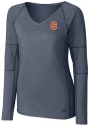 Syracuse Orange Womens Cutter and Buck Victory T-Shirt - Navy Blue