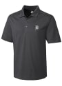 Detroit Tigers Cutter and Buck Chelan Polo Shirt - Charcoal