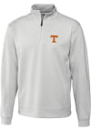 Main image for Cutter and Buck Tennessee Volunteers Mens White Edge Long Sleeve 1/4 Zip Pullover