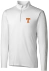 Main image for Cutter and Buck Tennessee Volunteers Mens White Pennant Sport Long Sleeve 1/4 Zip Pullover