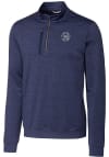 Main image for Cutter and Buck Penn State Nittany Lions Mens Navy Blue Stealth Heathered Big and Tall 1/4 Zip P..