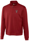Main image for Cutter and Buck Texas Tech Red Raiders Mens Red Edge Long Sleeve 1/4 Zip Pullover