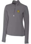 Main image for Cutter and Buck Missouri Tigers Womens Grey Traverse 1/4 Zip Pullover