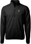 Main image for Mens Michigan State Spartans Black Cutter and Buck Cascade Eco Sherpa Qtr Zip