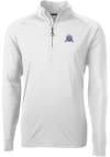 Main image for Mens Northwestern Wildcats White Cutter and Buck Vault Adapt Eco Knit 1/4 Zip Pullover