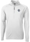 Main image for Mens Penn State Nittany Lions White Cutter and Buck Vault Adapt Eco Knit 1/4 Zip Pullover