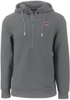 Main image for Cutter and Buck Chicago Cubs Mens Grey Roam Long Sleeve Hoodie
