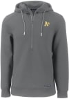 Main image for Cutter and Buck Oakland Athletics Mens Grey Roam Long Sleeve Hoodie