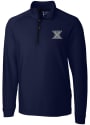 Xavier Musketeers Cutter and Buck Jackson 1/4 Zip Pullover - Navy Blue